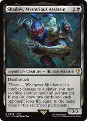 Shadow, Mysterious Assassin, FIC, 50, NM
