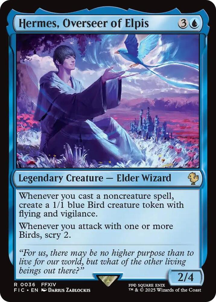 Hermes, Overseer of Elpis, FIC, 36, NM