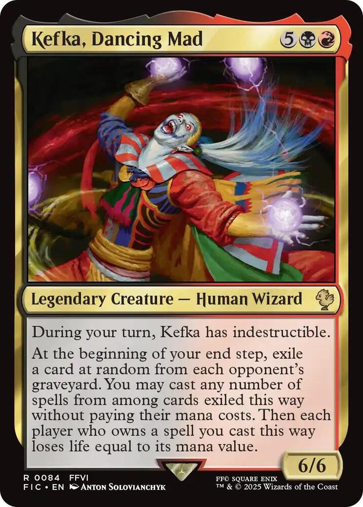 Kefka, Dancing Mad, FIC, 84, NM