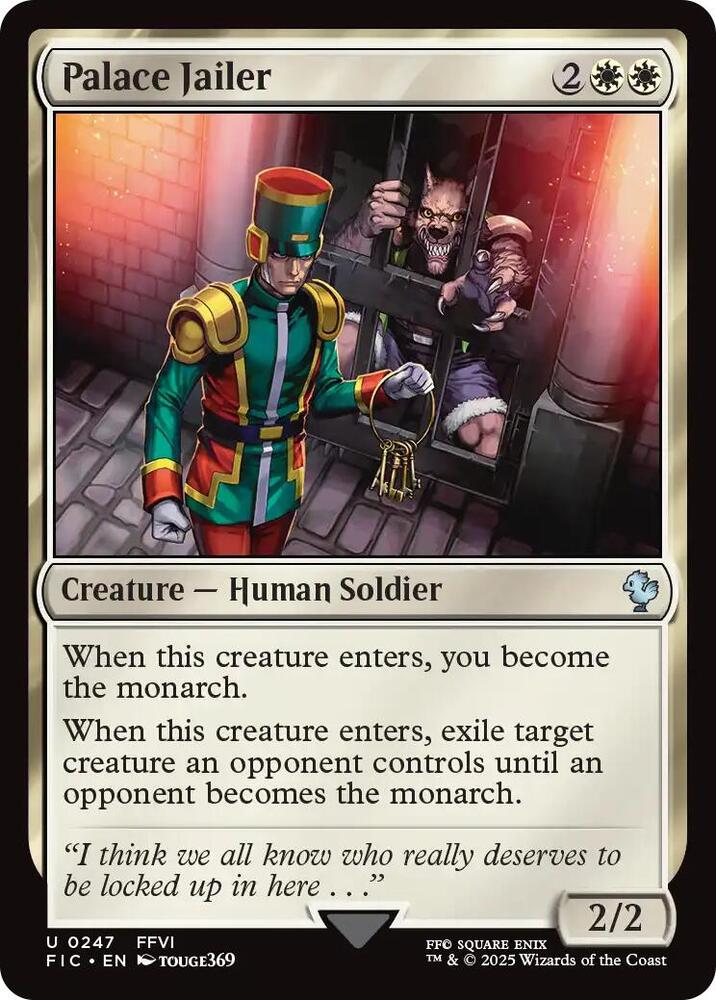 Palace Jailer, FIC, 247, NM