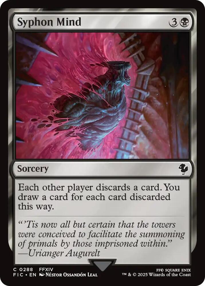 Syphon Mind, FIC, 288, NM