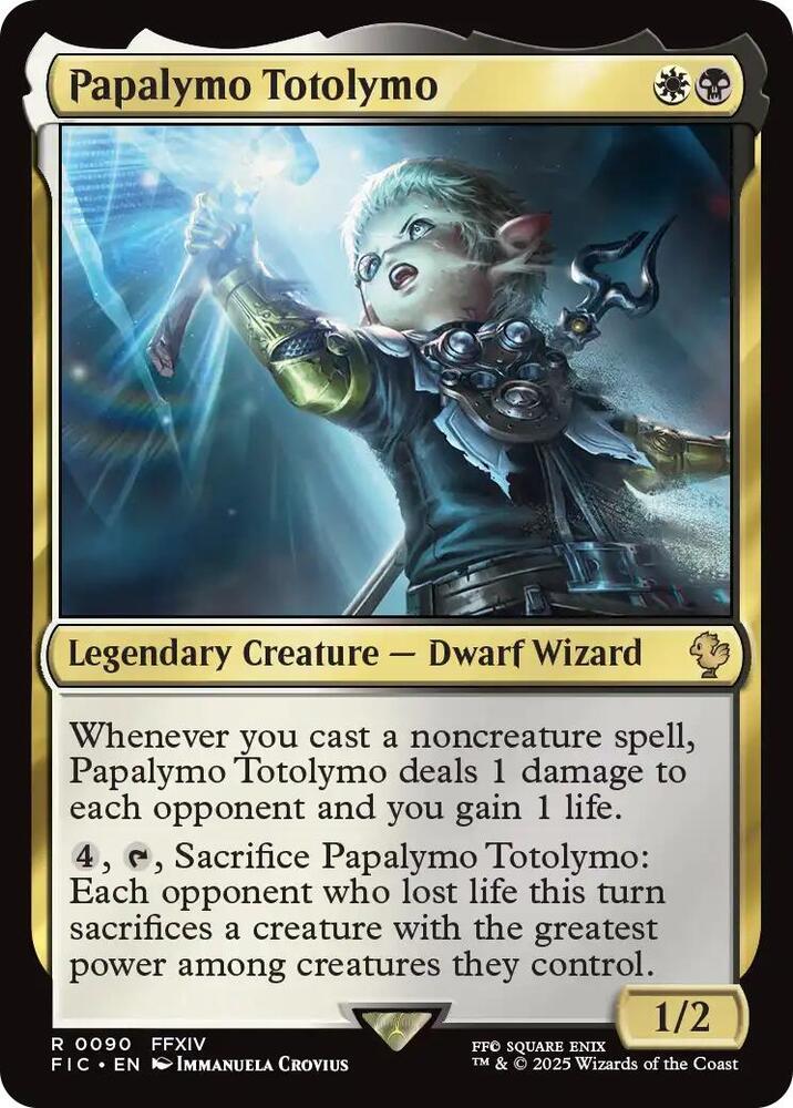 Papalymo Totolymo, FIC, 90, NM