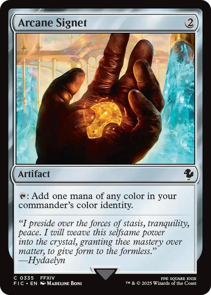 Arcane Signet, FIC, 335, NM