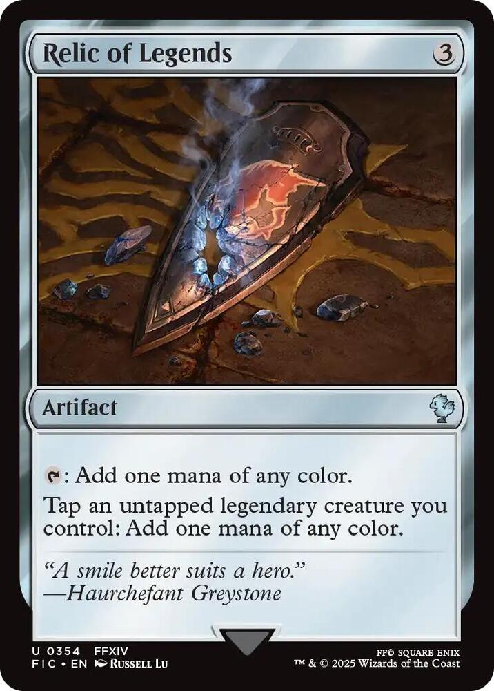Relic of Legends, FIC, 354, NM