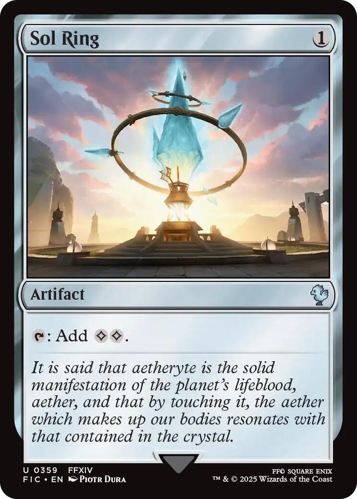 Sol Ring, FIC, 359, NM
