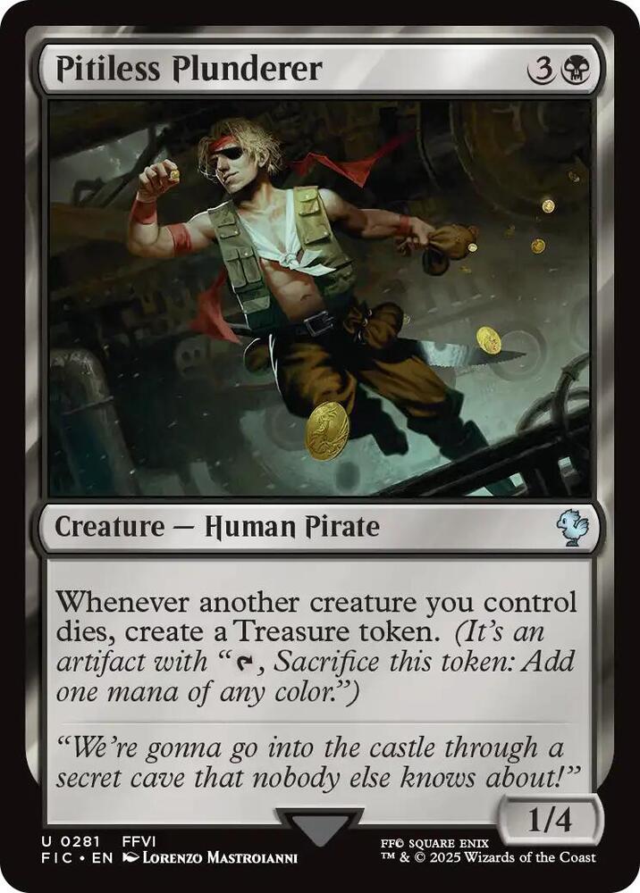 Pitiless Plunderer, FIC, 281, NM