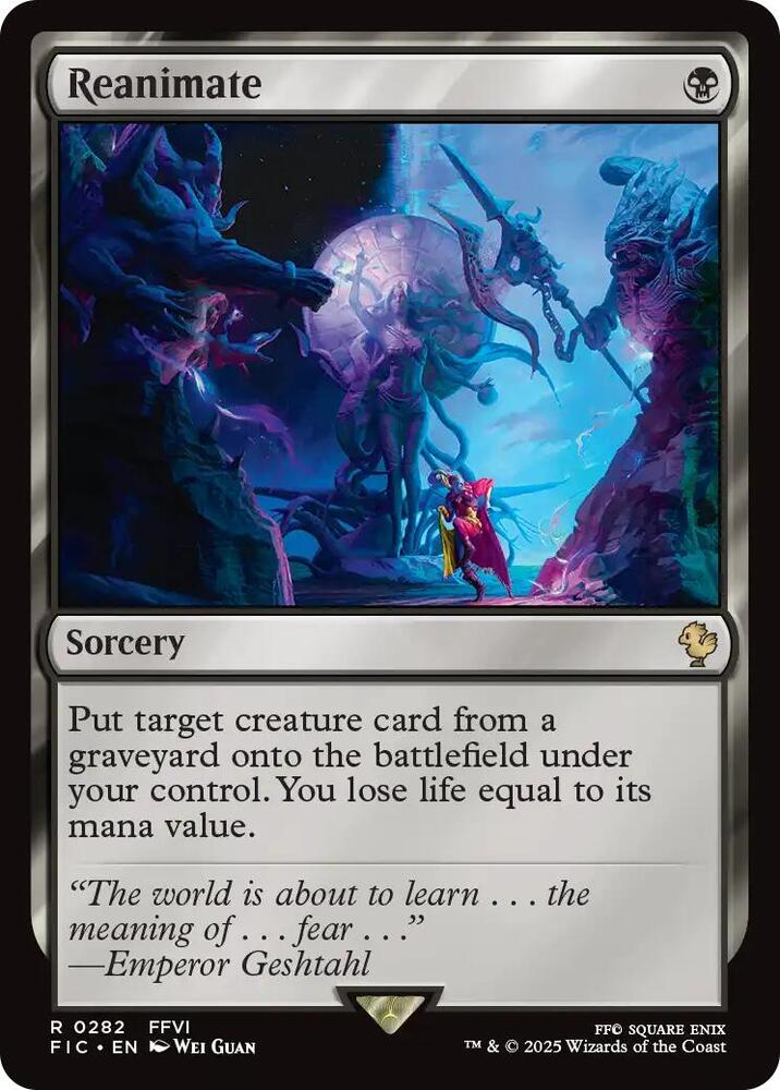 Reanimate, FIC, 282, NM