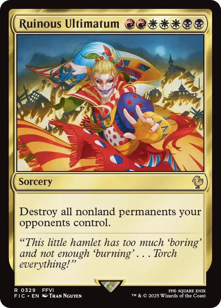 Ruinous Ultimatum, FIC, 329, NM