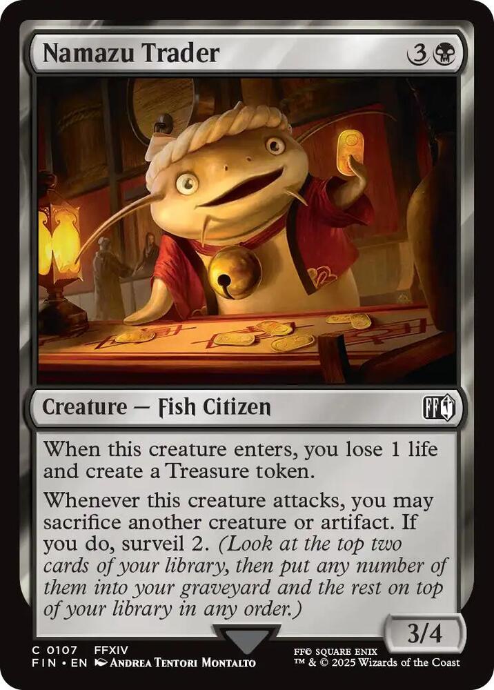 Namazu Trader, FIN, 107, NM