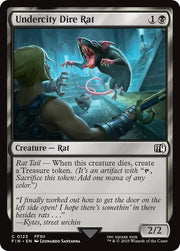 Undercity Dire Rat, FIN, 123, NM, Foil
