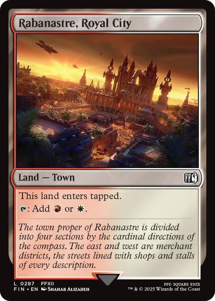 Rabanastre, Royal City, FIN, 287, NM