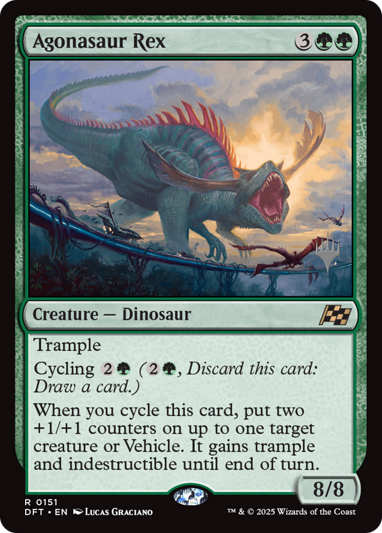 Agonasaur Rex (PDFT) 151p - WZRD TCG