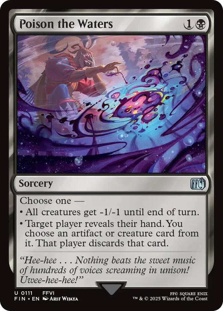 Poison the Waters, FIN, 111, NM
