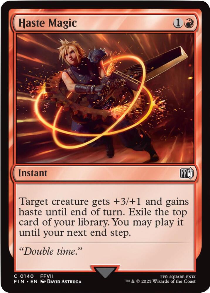 Haste Magic, FIN, 140, NM