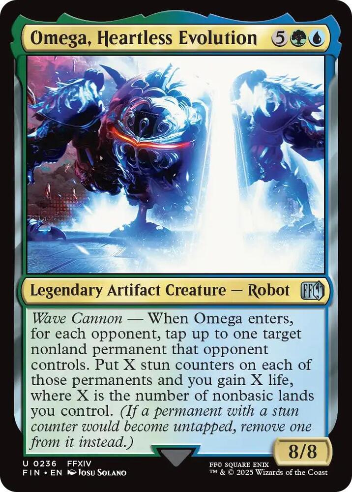 Omega, Heartless Evolution, FIN, 236, NM
