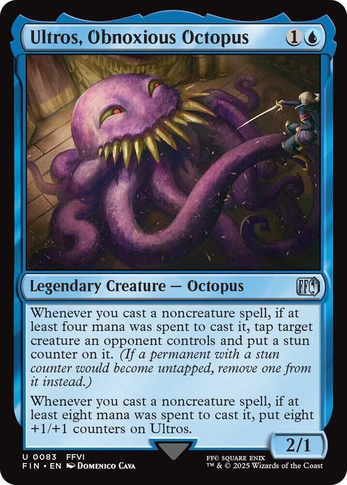 Ultros, Obnoxious Octopus, FIN, 83, NM