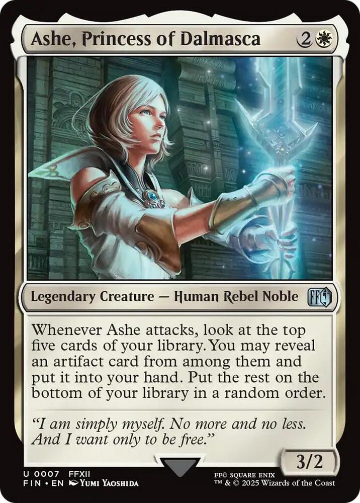 Ashe, Princess of Dalmasca, FIN, 7, NM