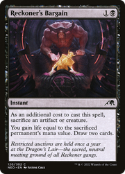 Reckoner's Bargain (NEO) 120 - WZRD TCG