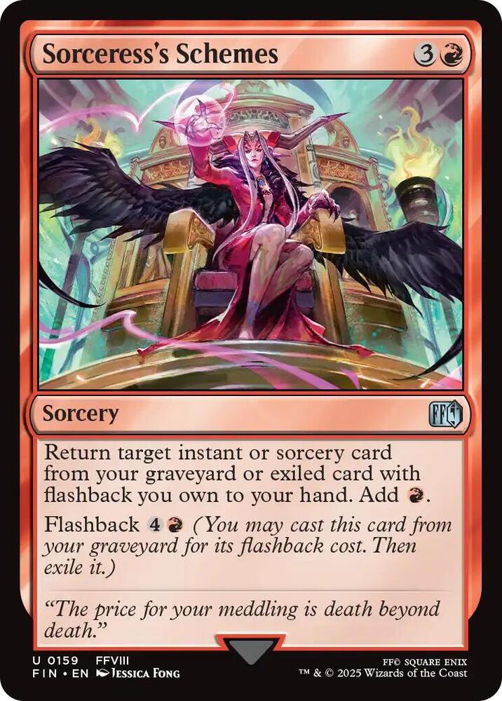 Sorceress's Schemes, FIN, 159, NM
