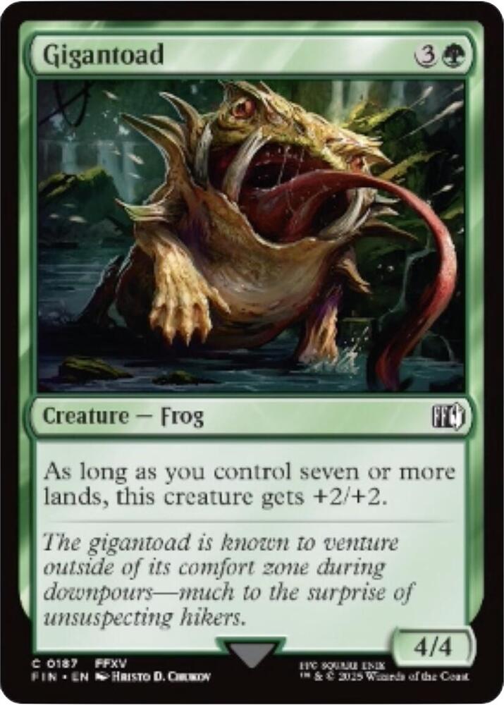 Gigantoad, FIN, 187, NM