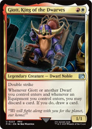 Giott, King of the Dwarves, FIN, 223, NM, Foil