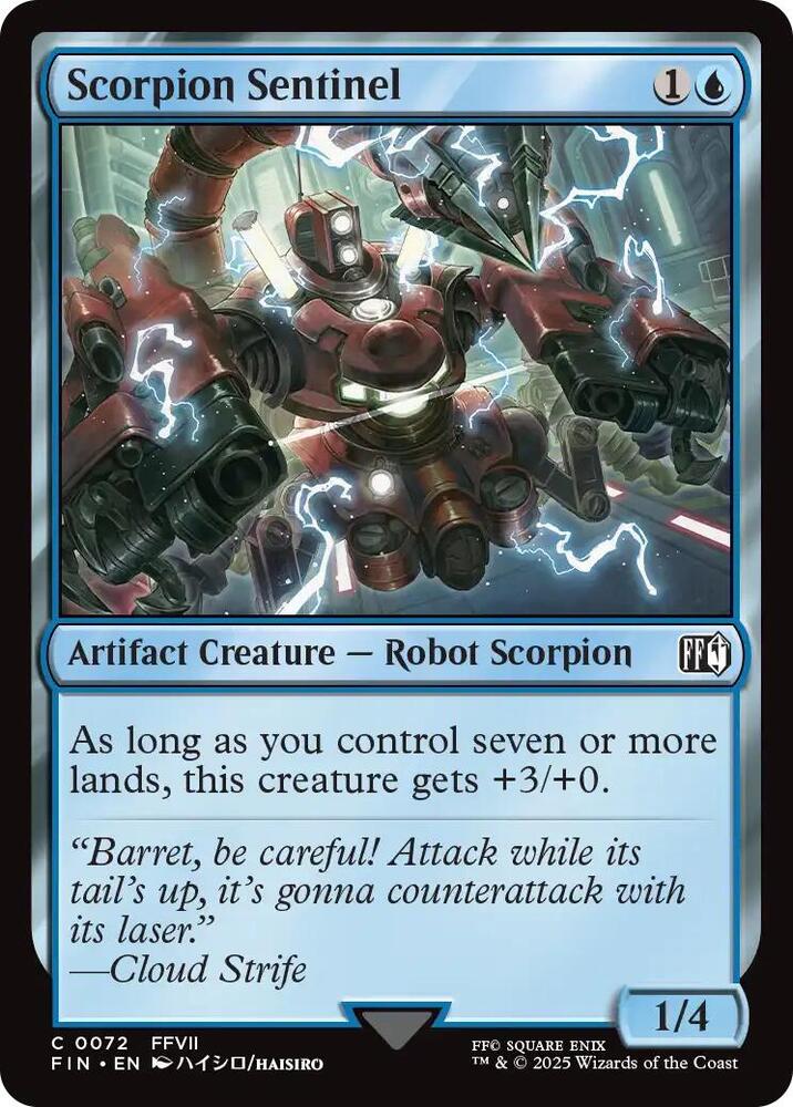 Scorpion Sentinel, FIN, 72, NM