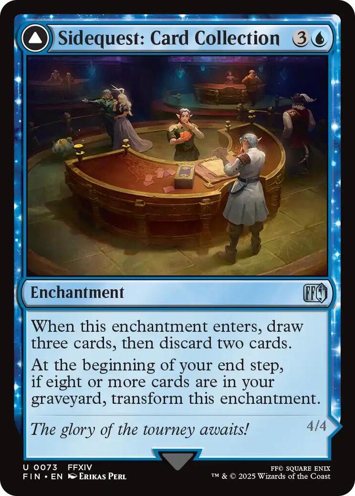 Sidequest: Card Collection, FIN, 73, NM
