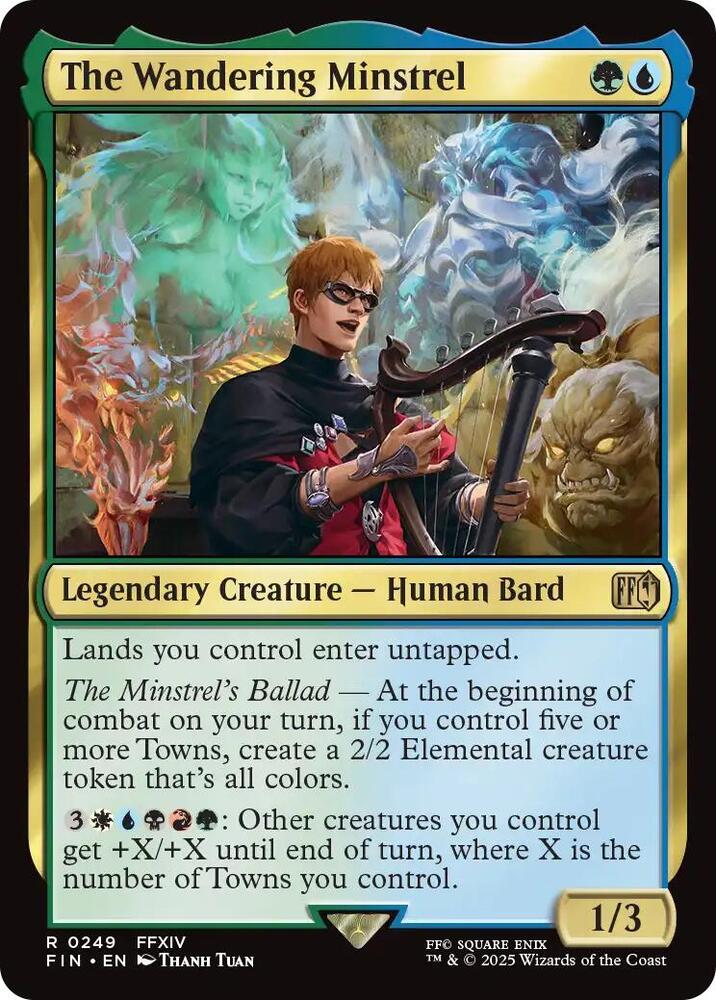 The Wandering Minstrel, FIN, 249, NM