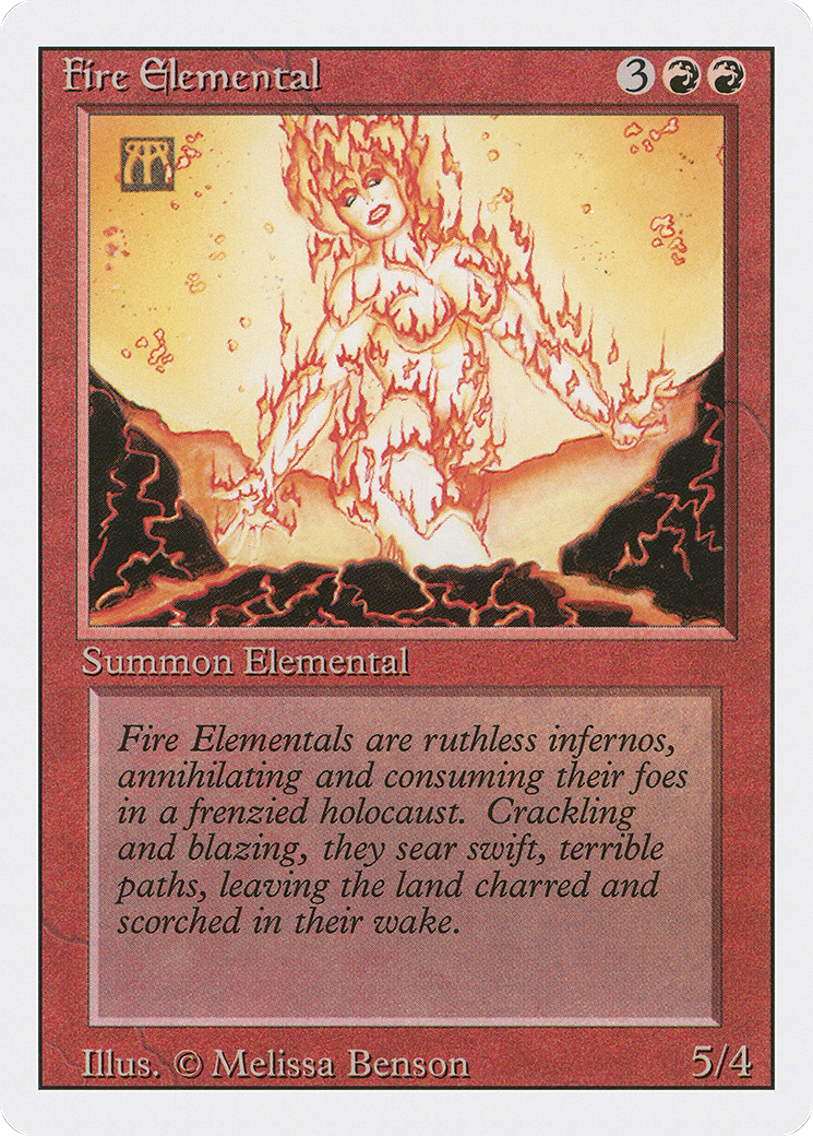 Fire Elemental (3ED) 149 - WZRD TCG