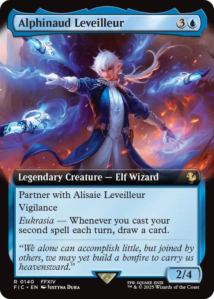 Alphinaud Leveilleur (Extended Art), FIC, 140, NM, Foil