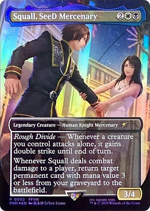 Squall, SeeD Mercenary,, 2, Near Mint, Foil