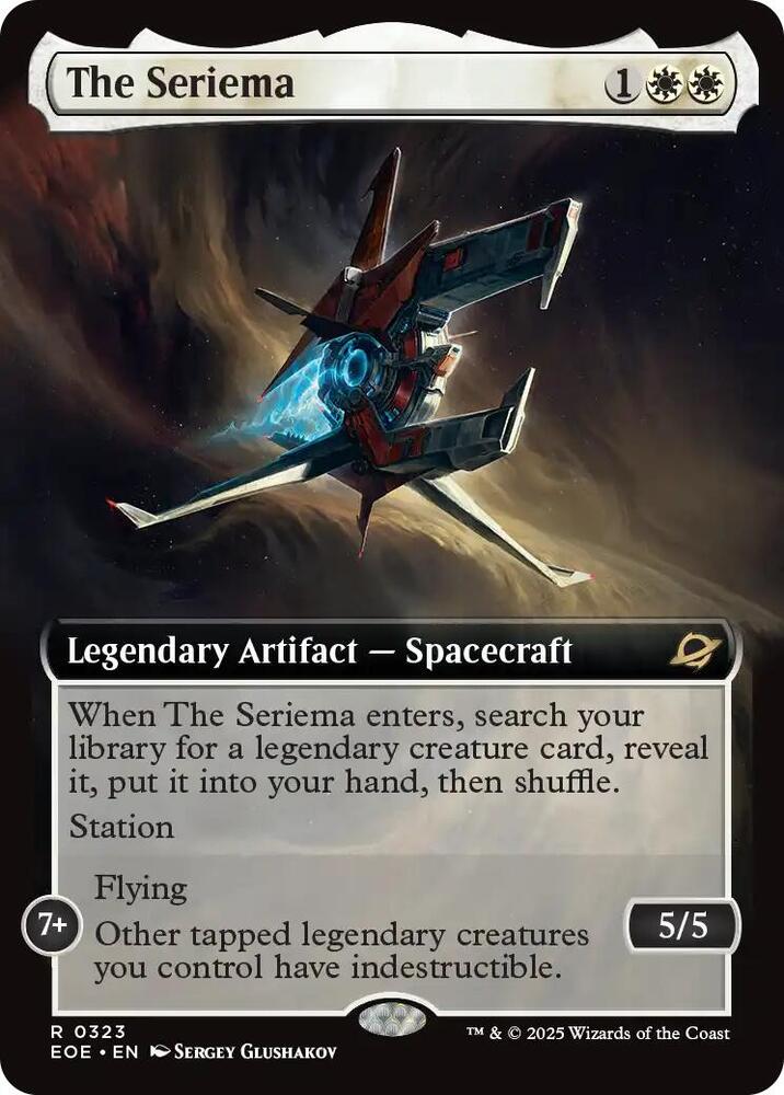The Seriema (Extended Art), EOE, 323, NM