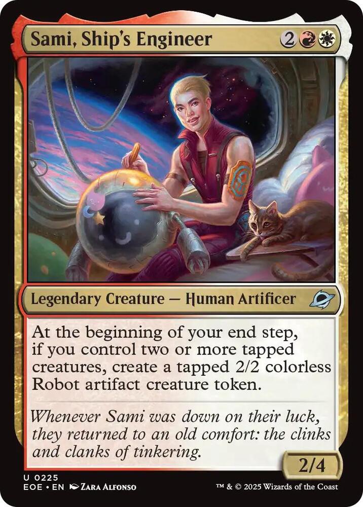 Sami, Ship's Engineer, EOE, 225, NM