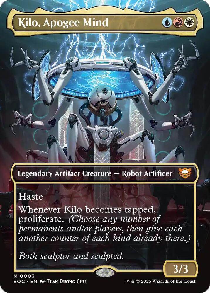 Kilo, Apogee Mind (Borderless), EOC, 3, NM, Foil