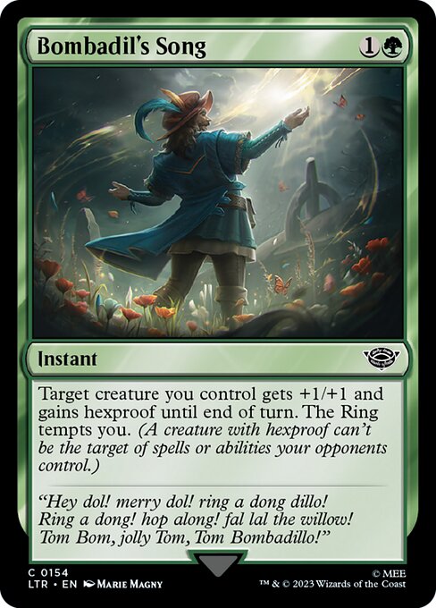 Bombadil's Song front