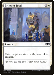 Bring to Trial (RNA) 5 - WZRD TCG