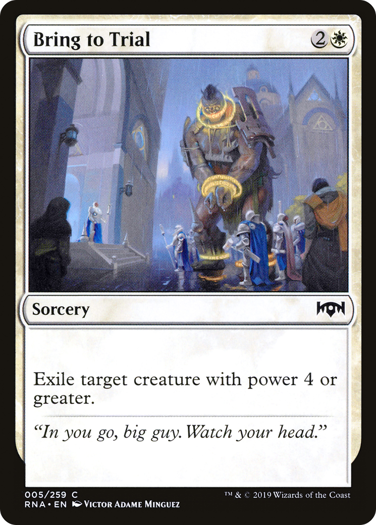 Bring to Trial (RNA) 5 - WZRD TCG