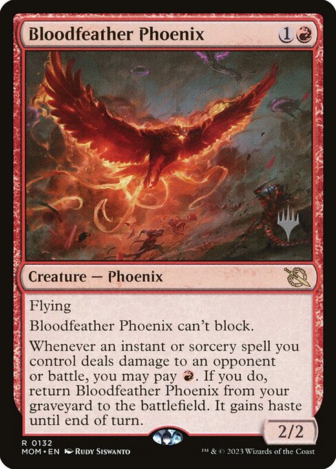 Bloodfeather Phoenix front