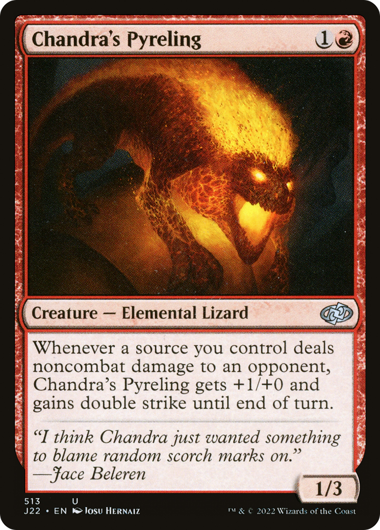 Chandra's Pyreling (J22) 513 - WZRD TCG