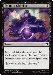 Embrace Oblivion, EOE, 98, NM, Foil