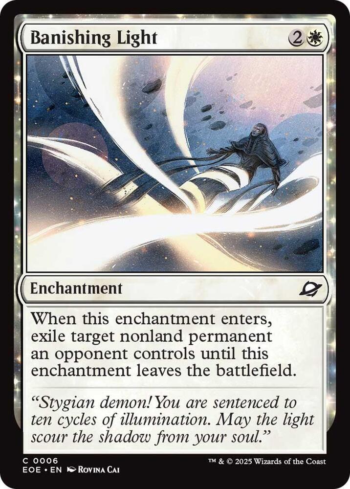Banishing Light, EOE, 6, NM, Foil