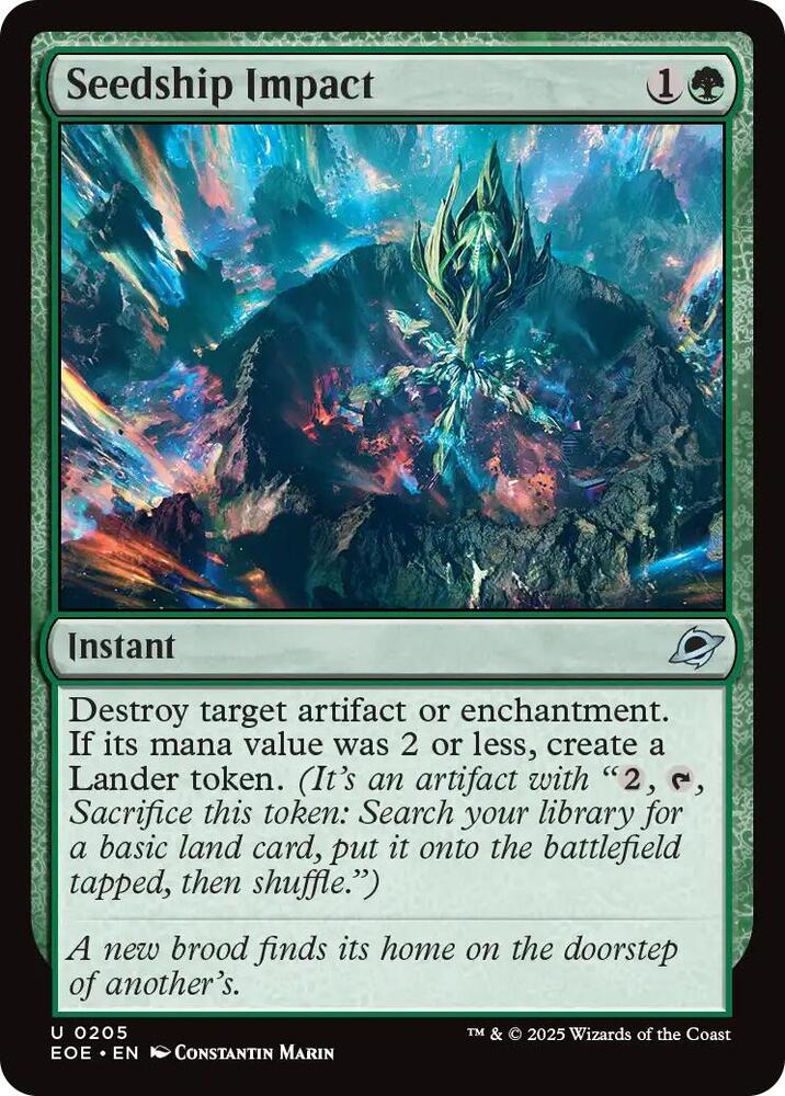 Seedship Impact, EOE, 205, NM