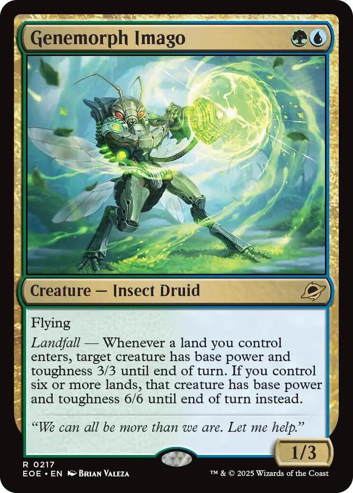 Genemorph Imago, EOE, 217, NM, Foil
