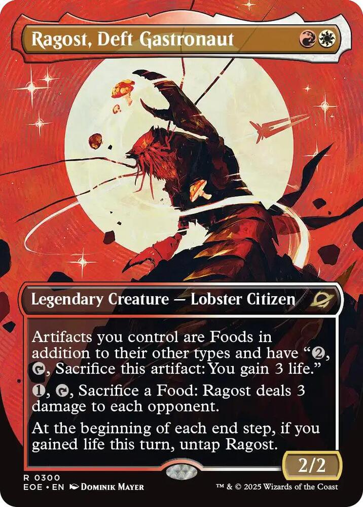 Ragost, Deft Gastronaut (Borderless), EOE, 300, NM