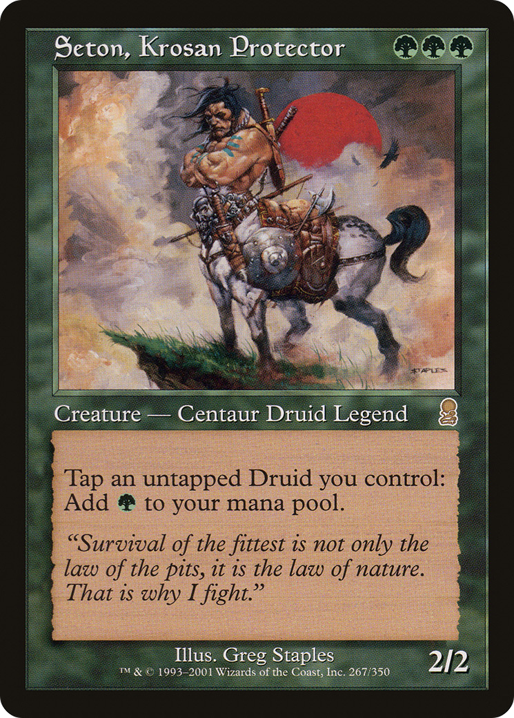 Seton, Krosan Protector (ODY) 267 - WZRD TCG