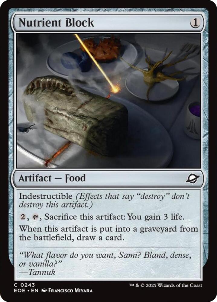 Nutrient Block, EOE, 243, NM