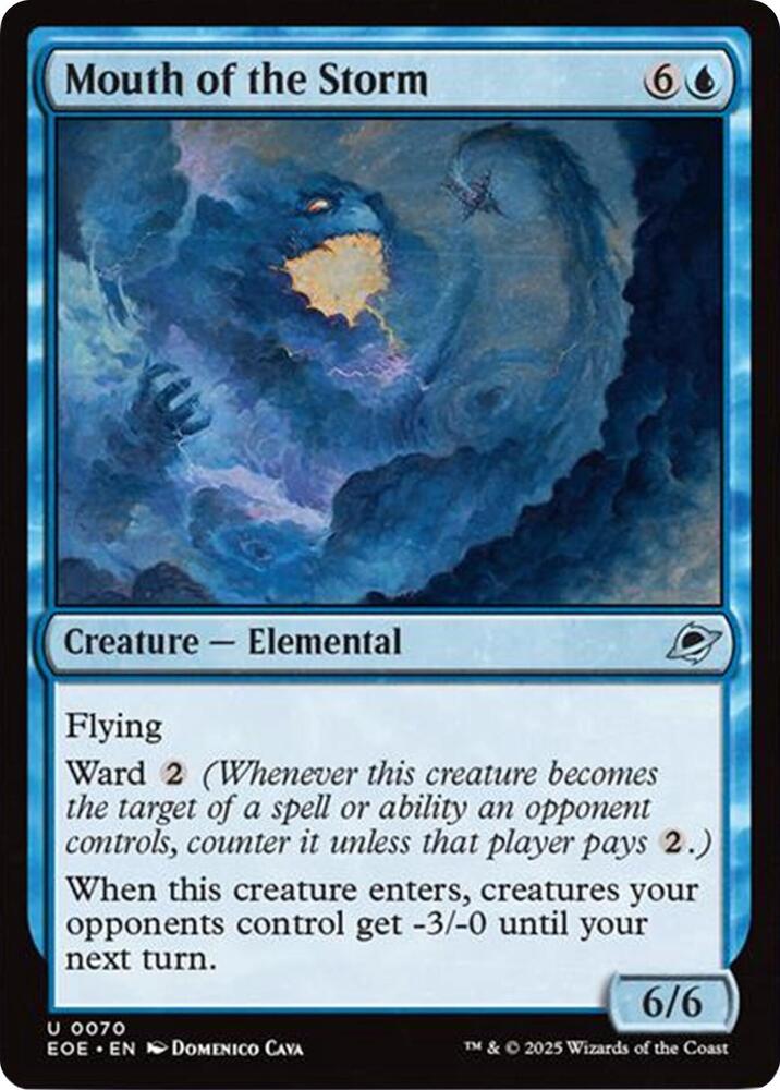 Mouth of the Storm, EOE, 70, NM, Foil