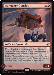 Warmaker Gunship, EOE, 167, NM