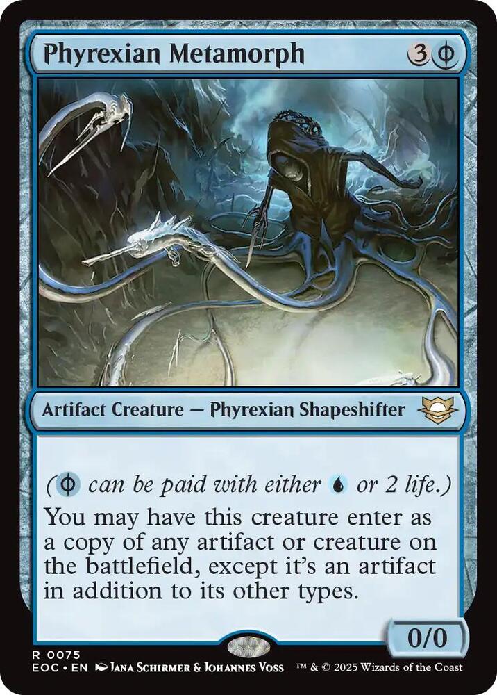 Phyrexian Metamorph, EOC, 75, NM