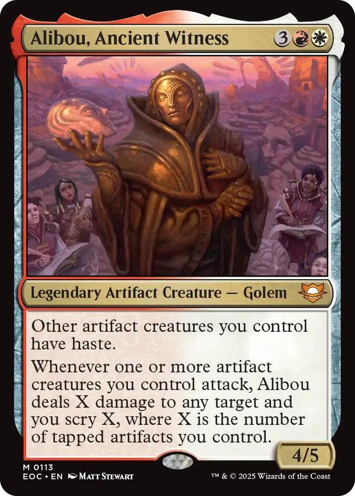 Alibou, Ancient Witness, EOC, 113, NM